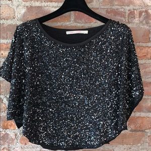 VIRGINIE CASTAWAY Sequins Top